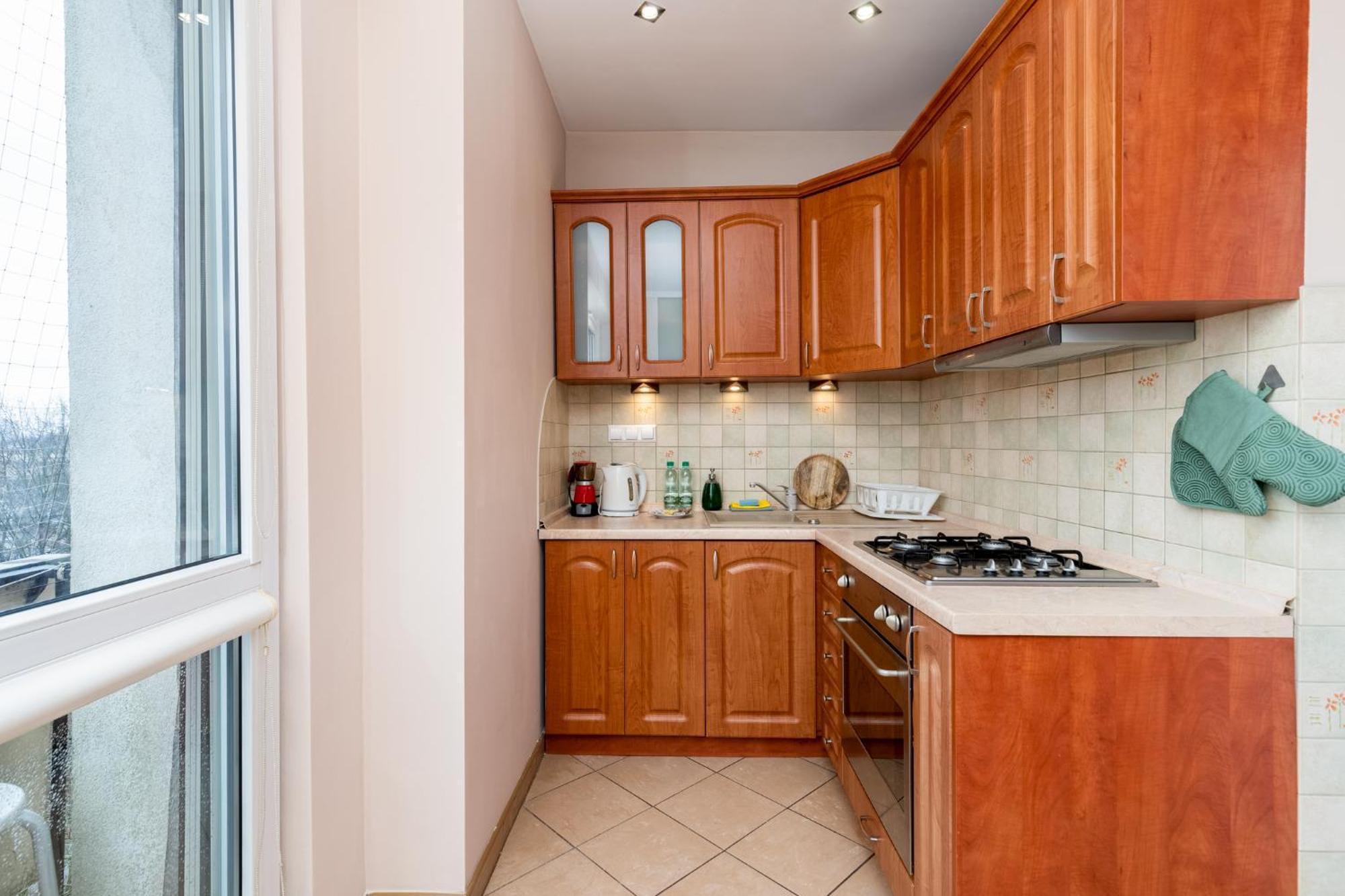 Zielona Nowa Huta Apartment Kraków Exteriör bild